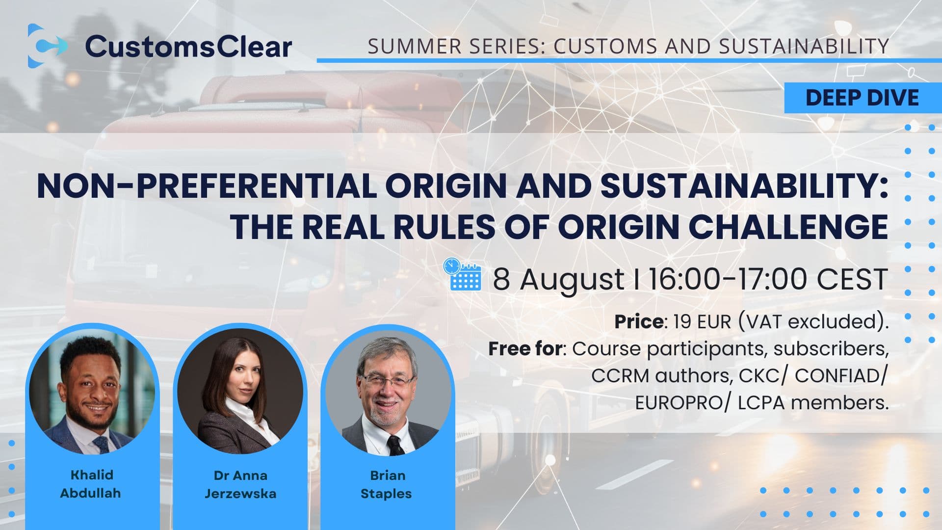 Non-preferential origin and sustainability: the real rules of origin challenge