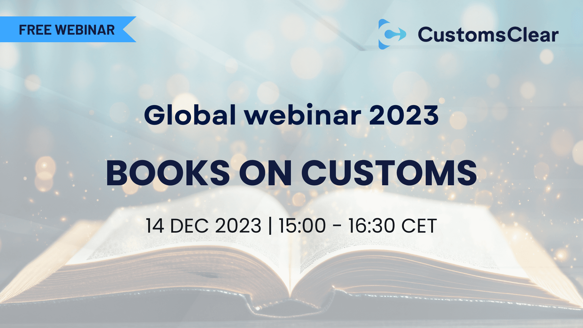 Global Webinar 2023: BOOKS ON CUSTOMS