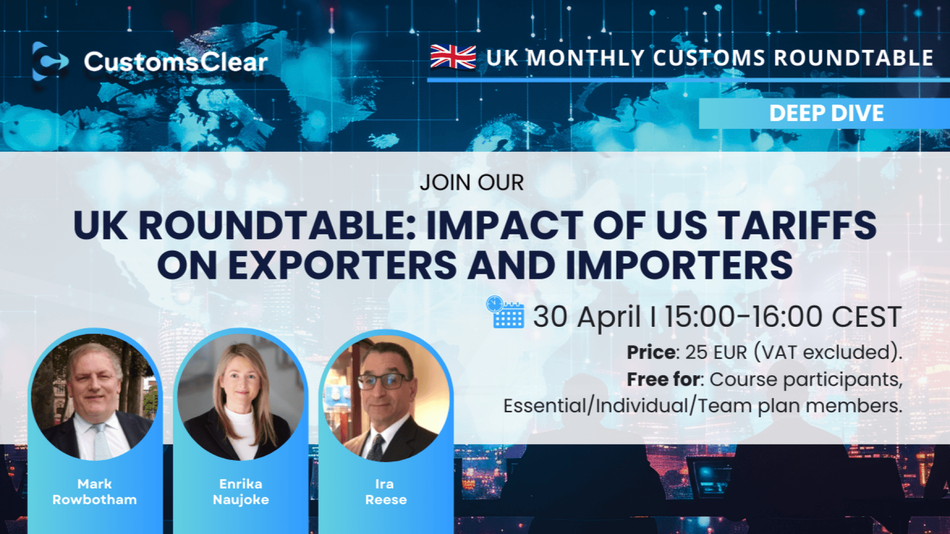 UK roundtable: Impact of US tariffs on exporters and importers