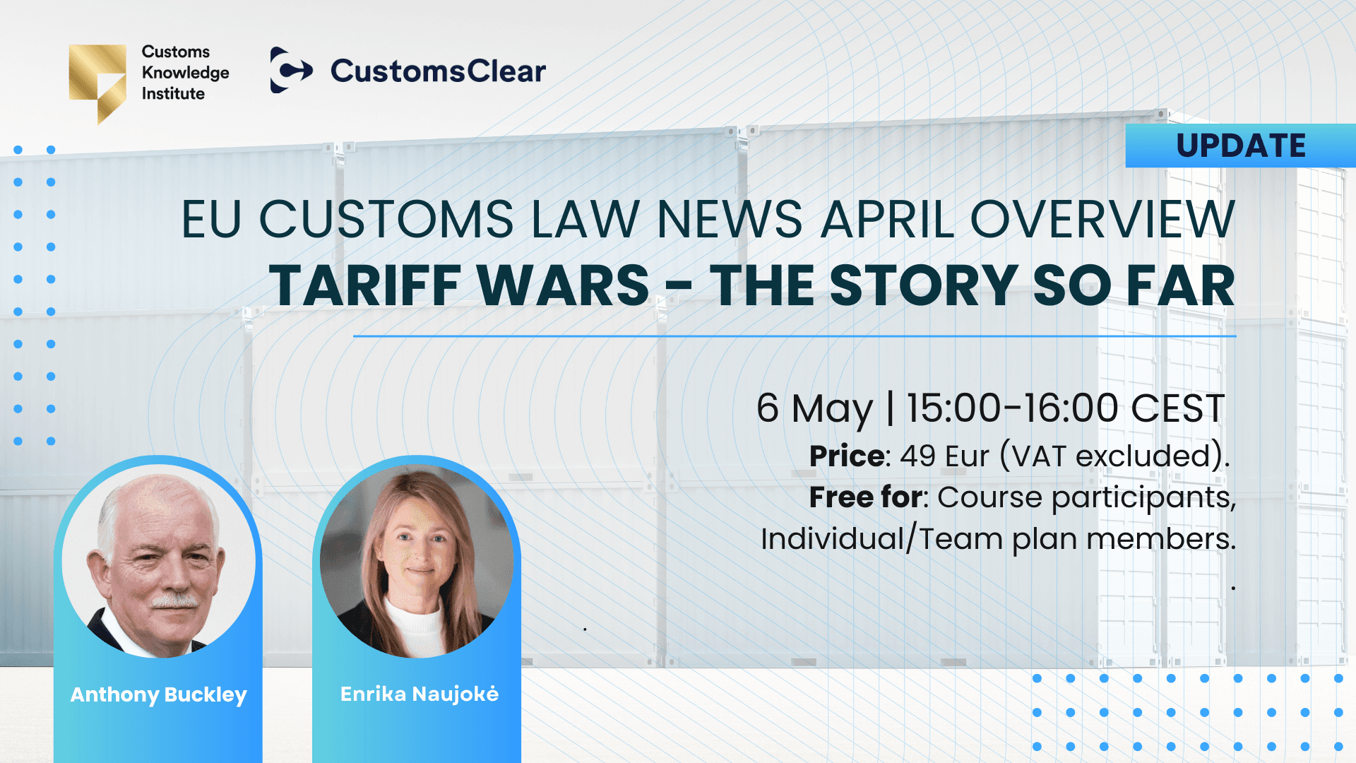 EU customs law news overview: April 2025
