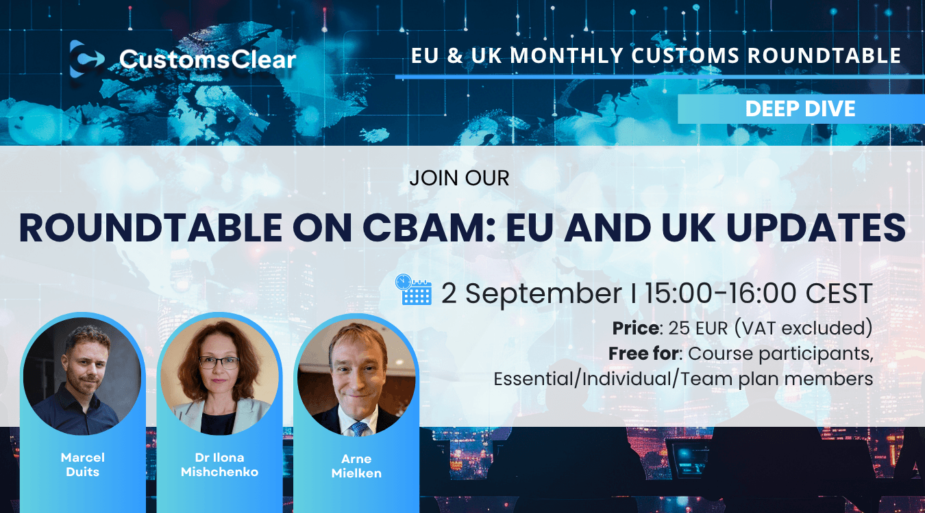 Roundtable on CBAM: EU and UK updates