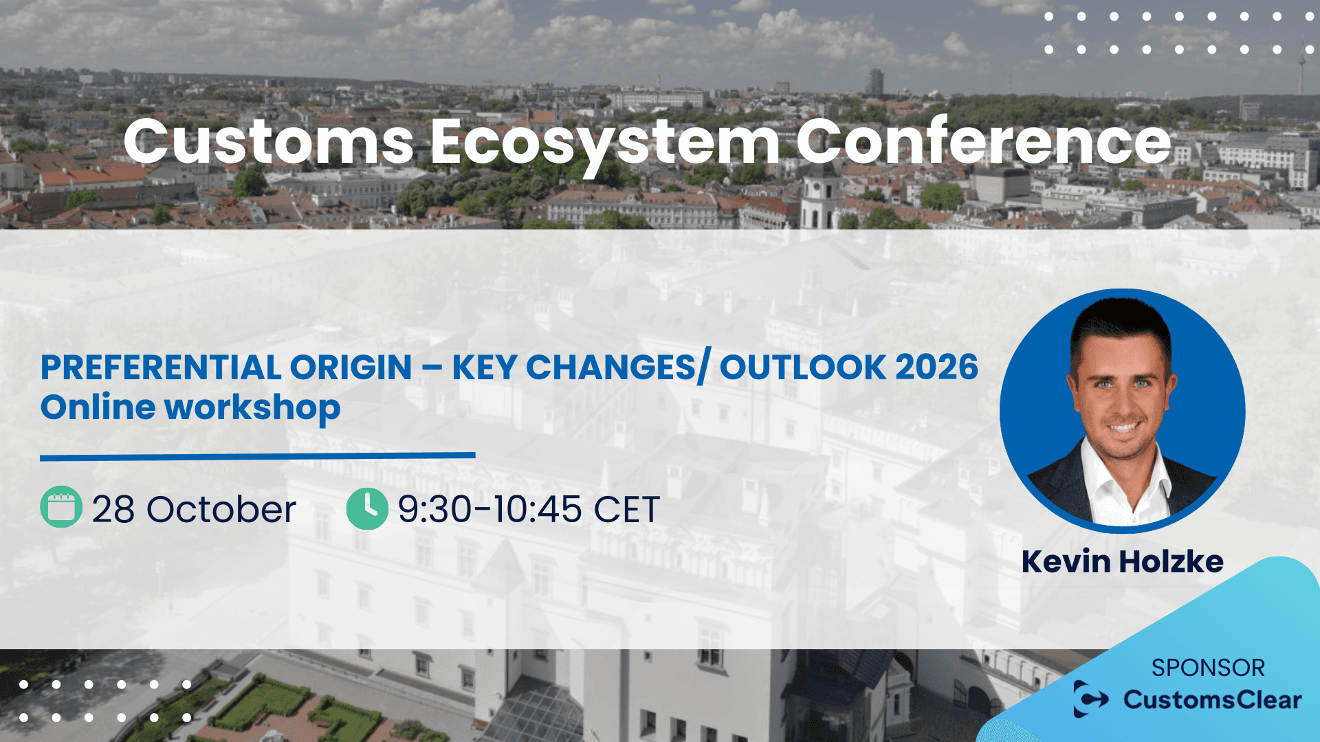 Online workshop: Preferential origin – key changes/ outlook 2026 