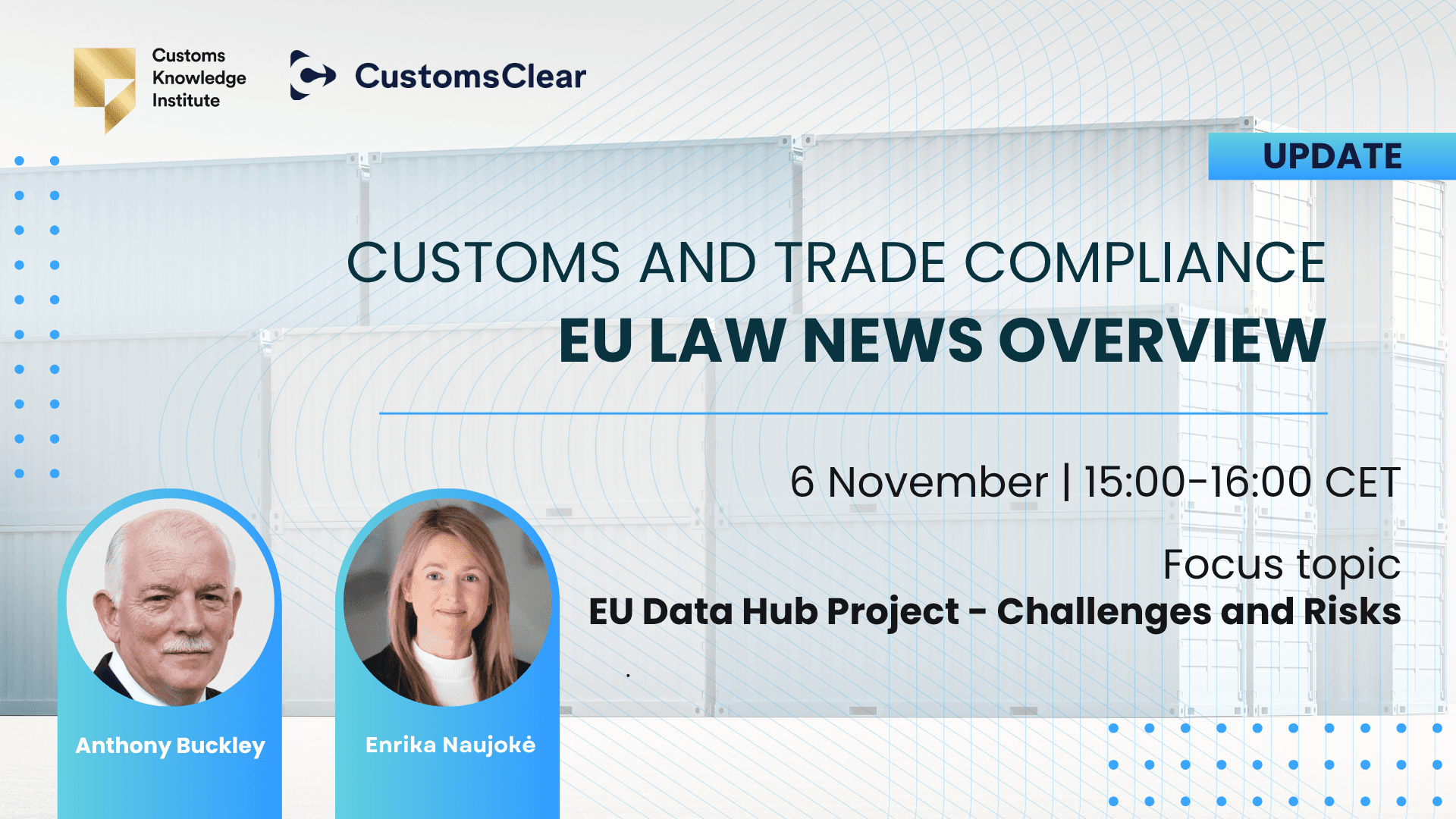EU customs law news overview: October 2025