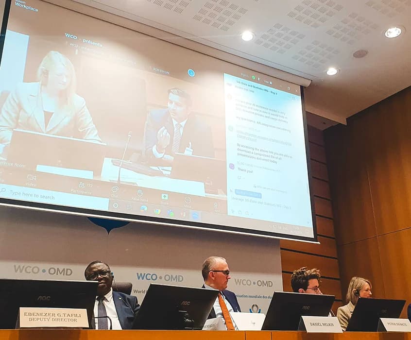 Presenting Picoco at the WCO Data Innovation Hub