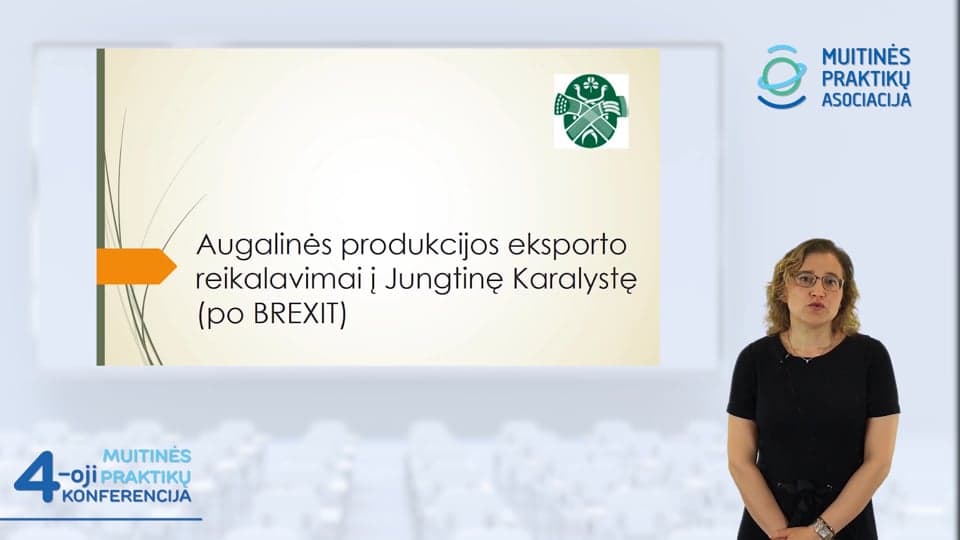 III DALIS Fitosanitariniai ir veterinariniai reikalavimai BREXIT šviesoje