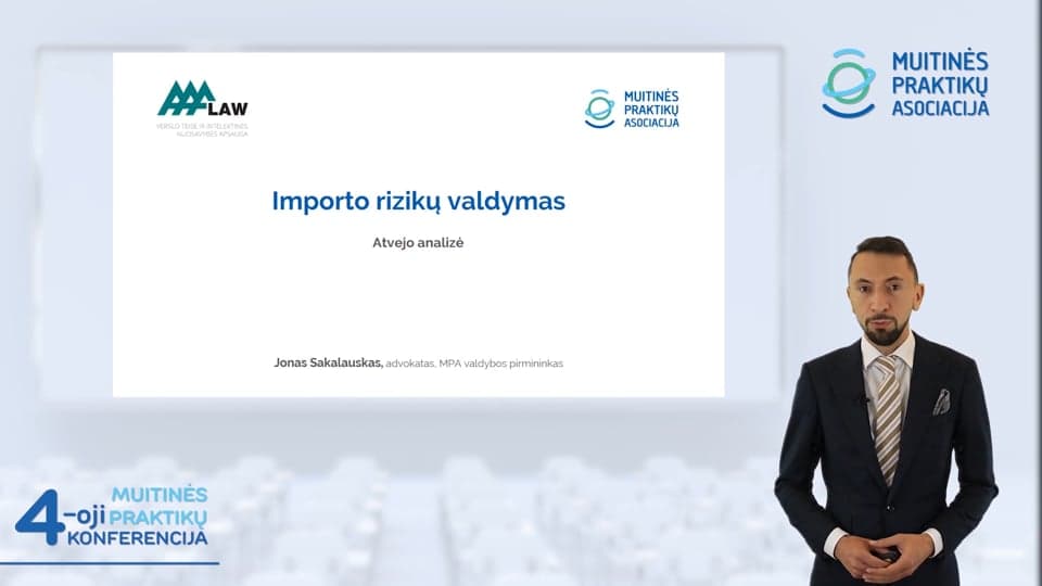 Importo rizikų valdymas. Atvejo analizė