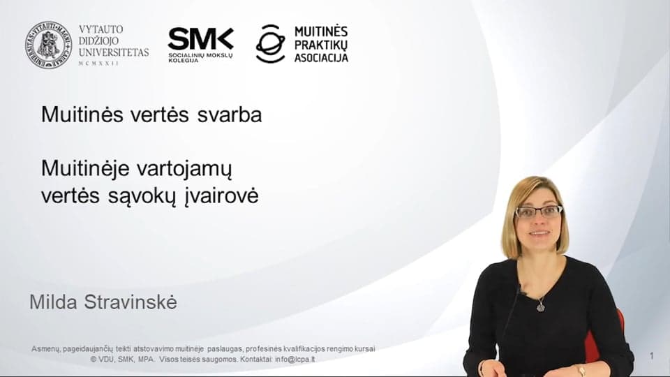 Prekių muitinė vertė