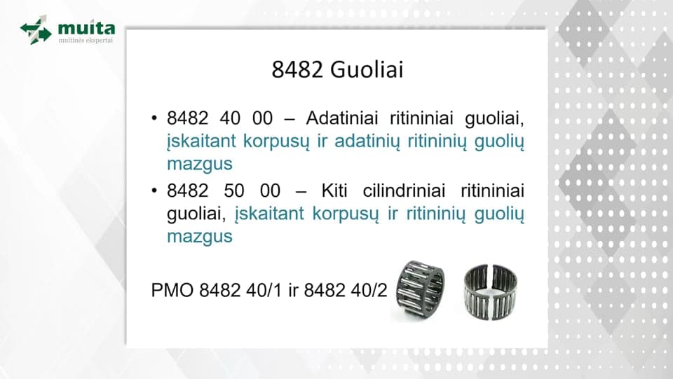 Prekių tarifinio klasifikavimo pokyčiai nuo 2022.01.01