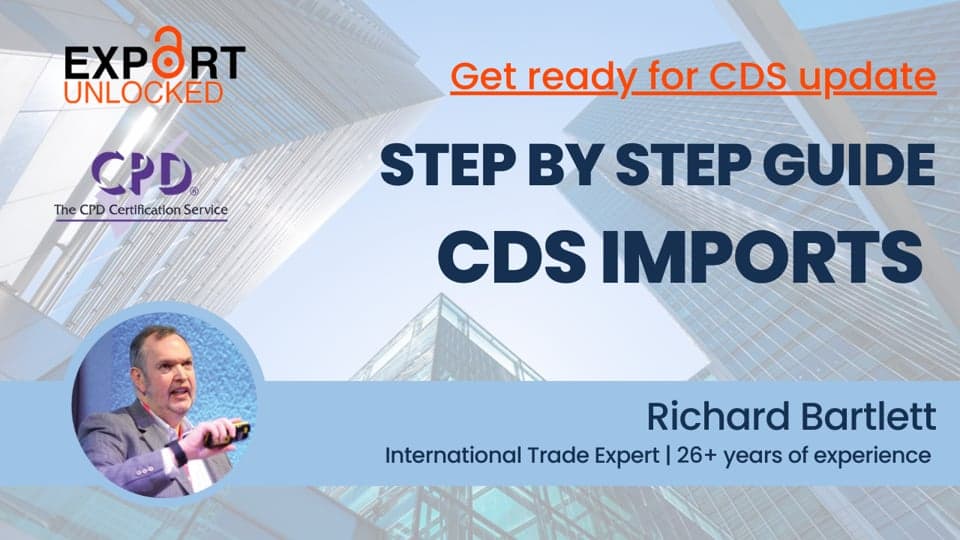 Customs Declaration Service (CDS) UK - step by step guide (3 / 3)