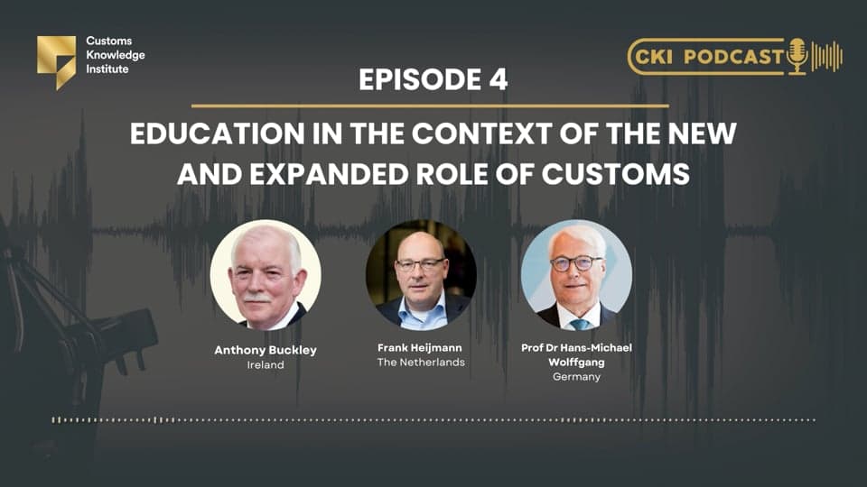 Education in the context of the new and expanded role of Customs