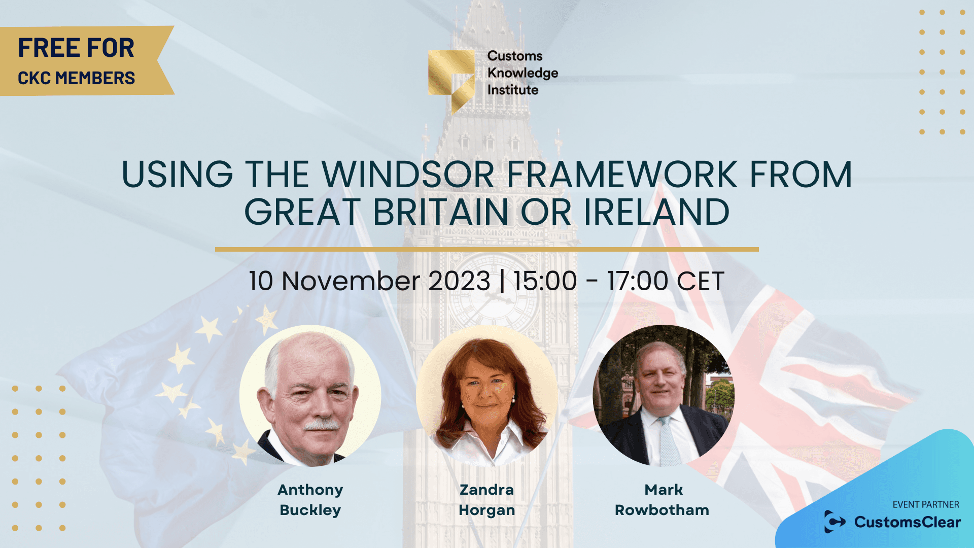 Using the Windsor Framework from Great Britain or Ireland