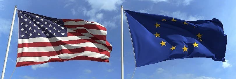 Muitų raida ir JAV bei ES „senų“ tarifų palyginimas