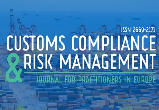 NEW! Issue 35 of the Customs Compliance & Risk Management (CCRM) journal