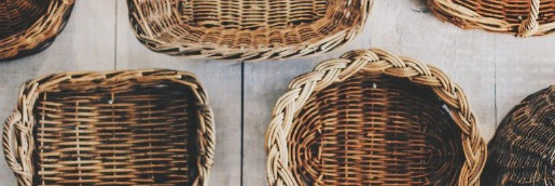 A basket of wire and paper - a textile article?