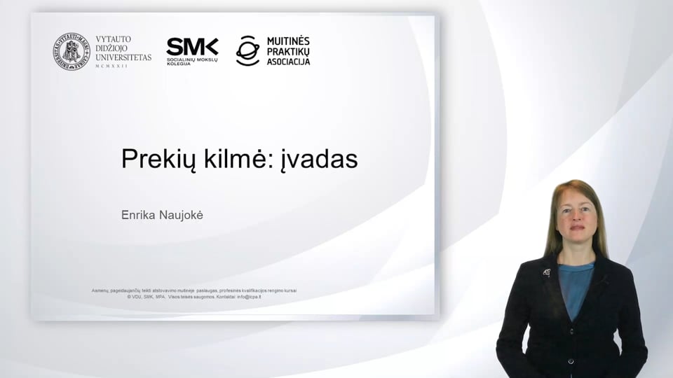 Prekių kilmė